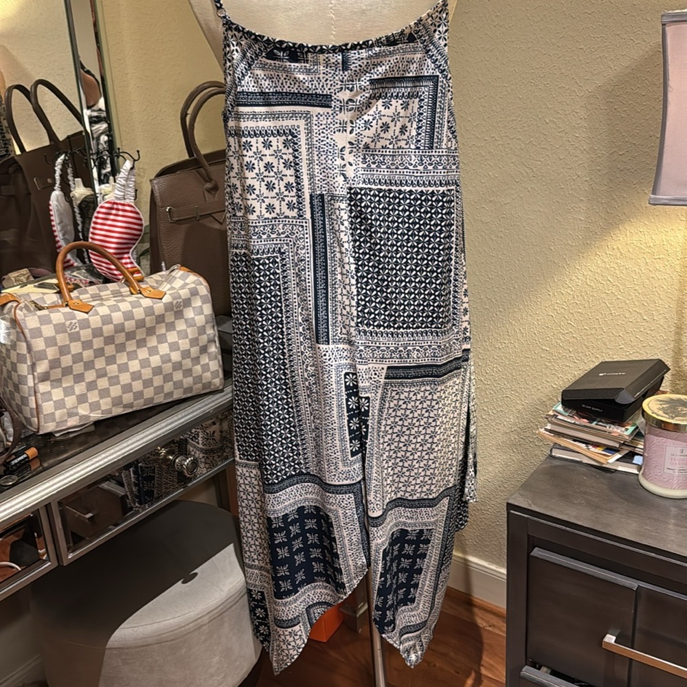 Patchwork Patterned Dress - image 6